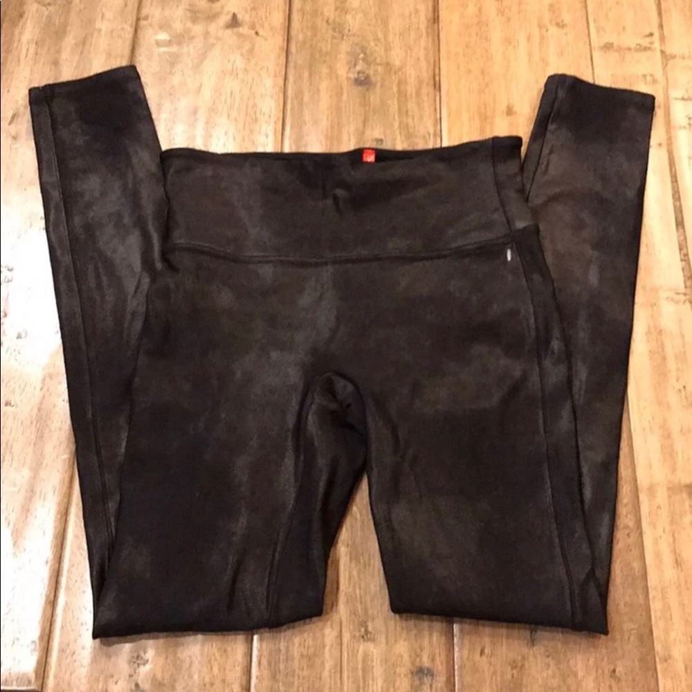 Spanx faux leather leggings